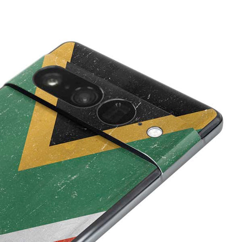 South Africa Flag Distressed Google Pixel 7 Pro Skin